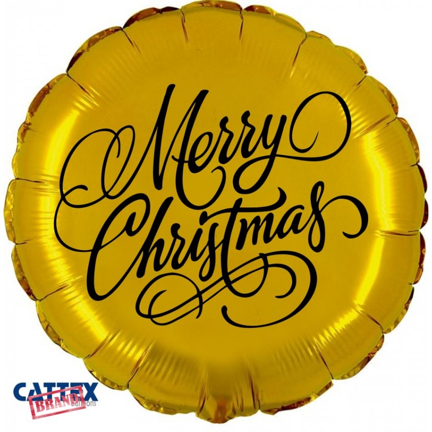 Palloncini Decorati CTX - Merry Christmas Elegante (18”)